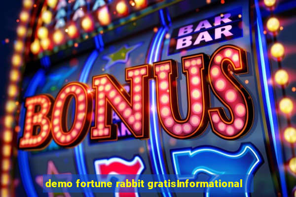 demo fortune rabbit gratisInformational